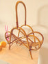 Porte-revues rotin vintage "Emile"