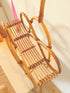 Porte-revues rotin vintage "Emile"