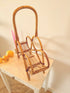 Porte-revues rotin vintage "Emile"
