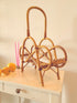 Porte-revues rotin vintage "Emile"