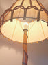 Lampadaire en rotin "Louis Sognot"