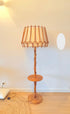 Lampadaire en rotin "Louis Sognot"