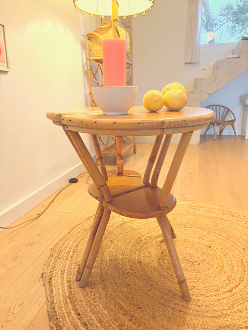 Paire de chevets rotin "Salomée"