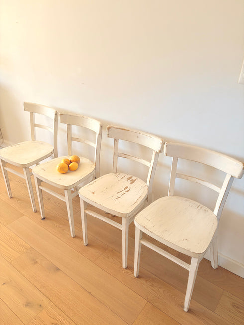 4 chaises bistrot "Simone"