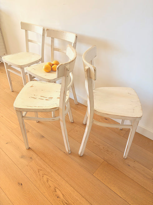 4 chaises bistrot "Simone"