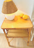 Adorable chevet vintage rotin "Lucien"