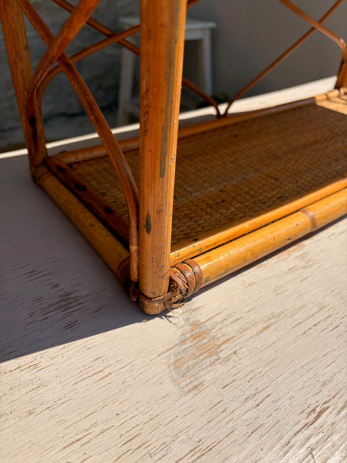 Étagère rotin vintage "Olivia"