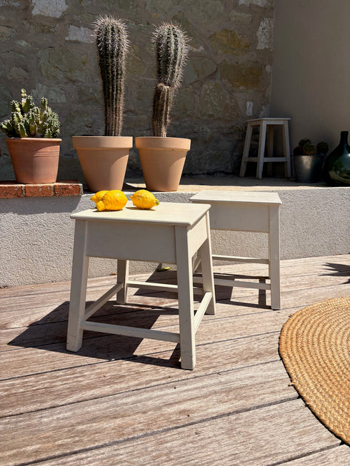 Tabourets de cireurs "Gustave"