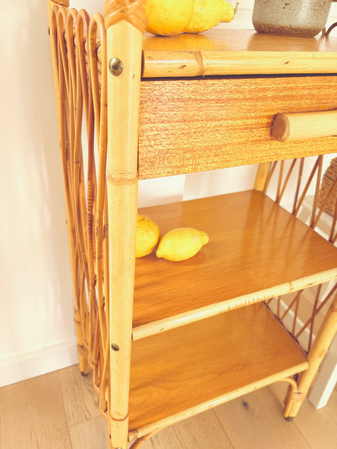 Petit meuble rotin "Achille"