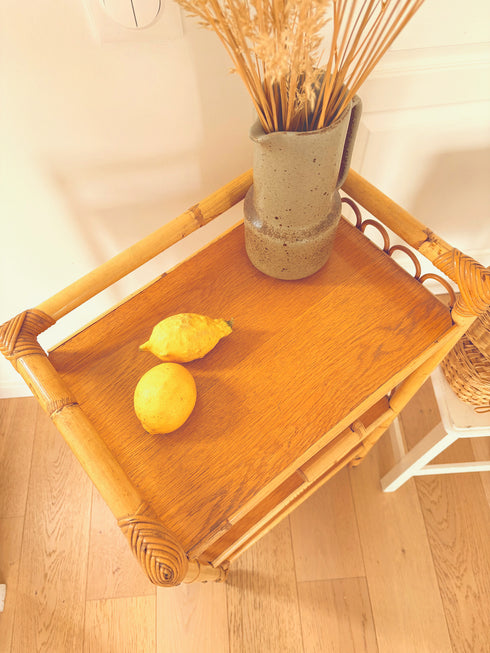 Petit meuble rotin "Achille"