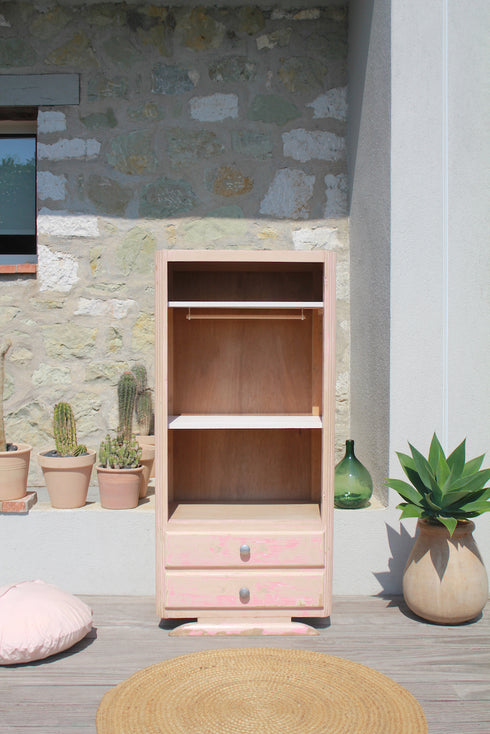 Armoire vintage art déco "Pâquerette"