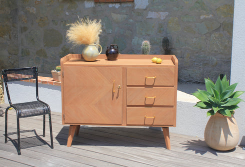 Enfilade commode pieds compas "Charlène"