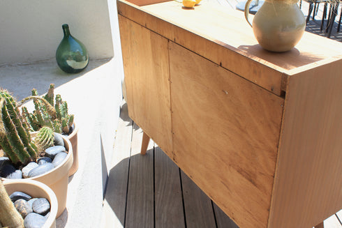 Enfilade commode pieds compas "Charlène"