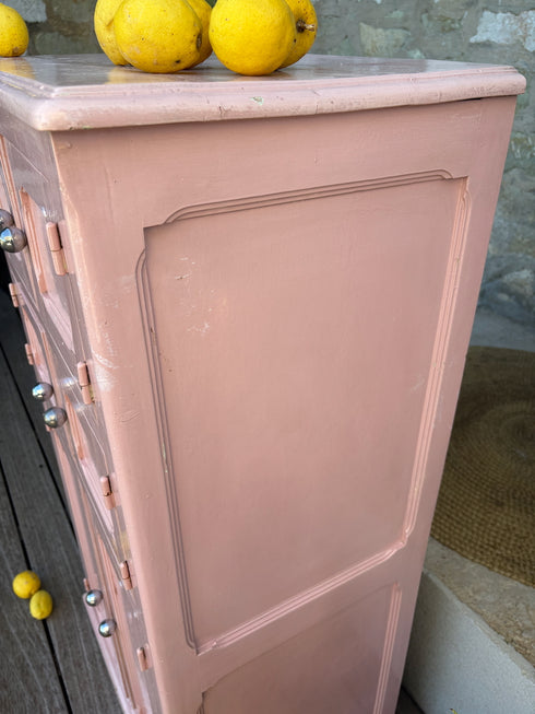 Armoirette parisienne de métier "Rose"