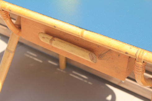 Petit bureau rotin " Marceau"