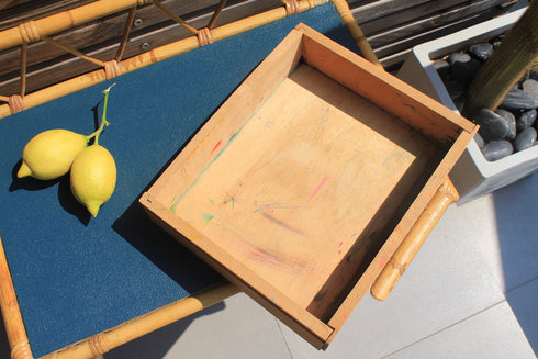 Petit bureau rotin " Marceau"