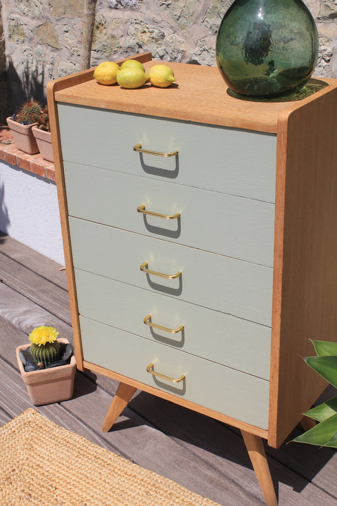 Chiffonnier pieds compas "Léon"