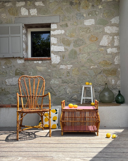 Coffre en rotin « Ange »