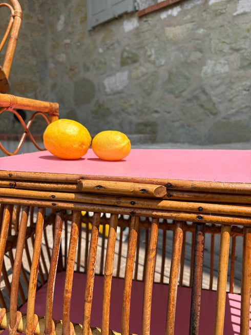 Coffre en rotin « Ange »