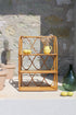 Etagère en rotin vintage "Sacha"