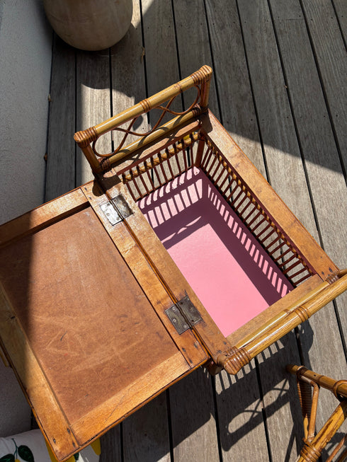 Coffre en rotin « Ange »