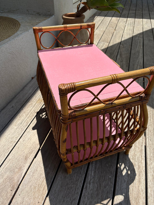 Coffre en rotin « Ange »