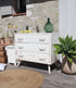 Commode vintage pieds compas "Marguerite"