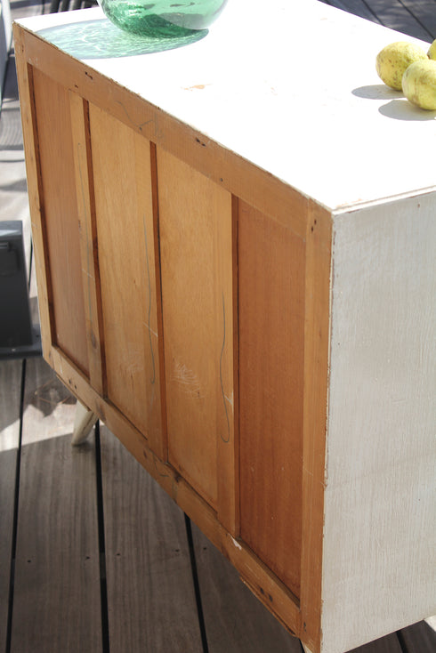 Commode vintage pieds compas "Marguerite"