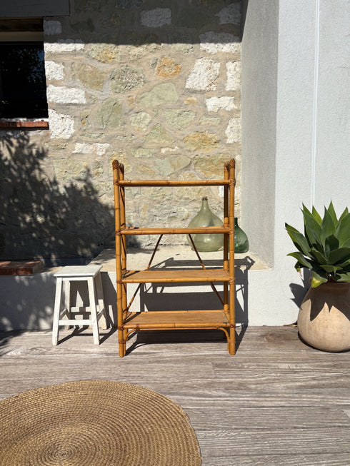 Bibliothèque rotin "Théa"