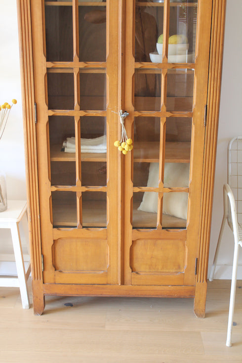 Armoire parisienne vitrée " Olympe"