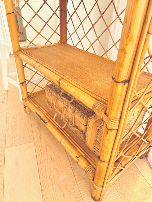 Superbe bibliothèque vintage "Andréa"