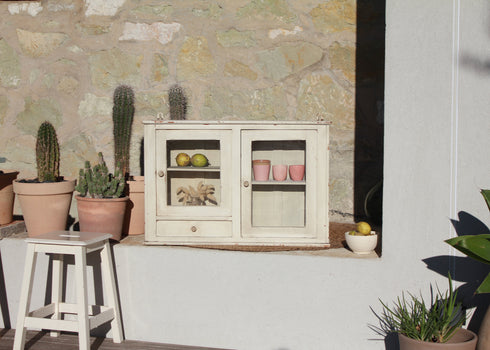 Armoire vitrée "Cyprienne"