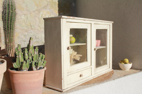 Armoire vitrée "Cyprienne"
