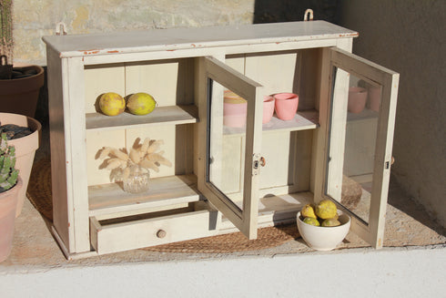 Armoire vitrée "Cyprienne"