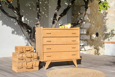 Commode pieds compas "Narcisse"