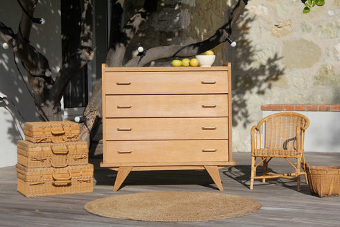 Commode pieds compas "Narcisse"