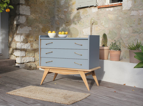 Commode pieds compas "Lucie"