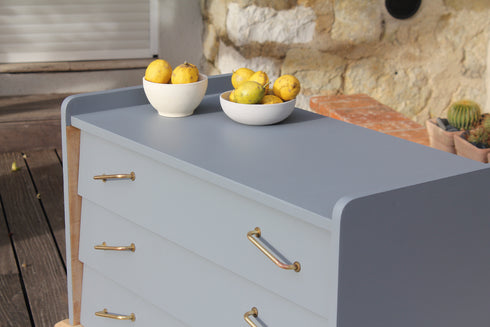 Commode pieds compas "Lucie"