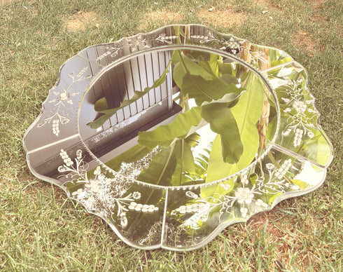 Magnifique miroir vénitien "Albert"