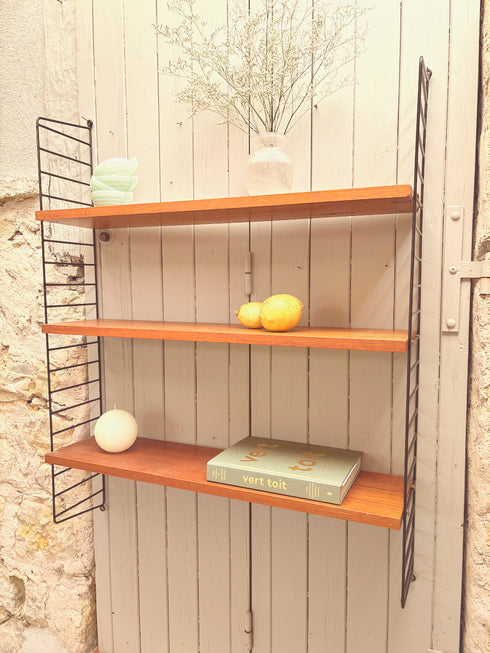 Grande étagère murale STRING 1970 "Line"