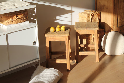 Paire de tabourets "Pia"