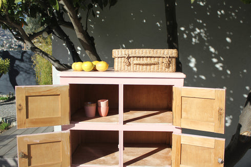 Armoirette vintage "Fleur"