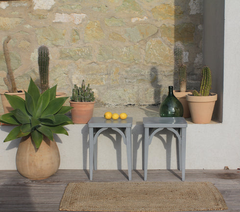 Paire de tabourets Baumann "Lilou"