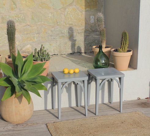 Paire de tabourets Baumann "Lilou"