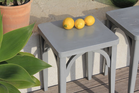 Paire de tabourets Baumann "Lilou"