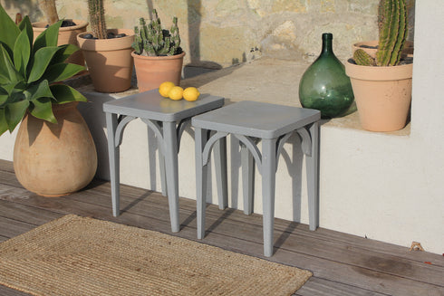 Paire de tabourets Baumann "Lilou"