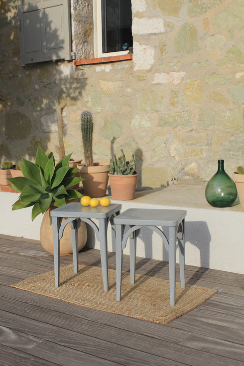 Paire de tabourets Baumann "Lilou"