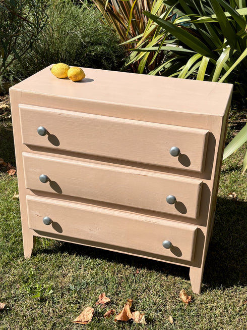 Petite commode vintage "Rose"