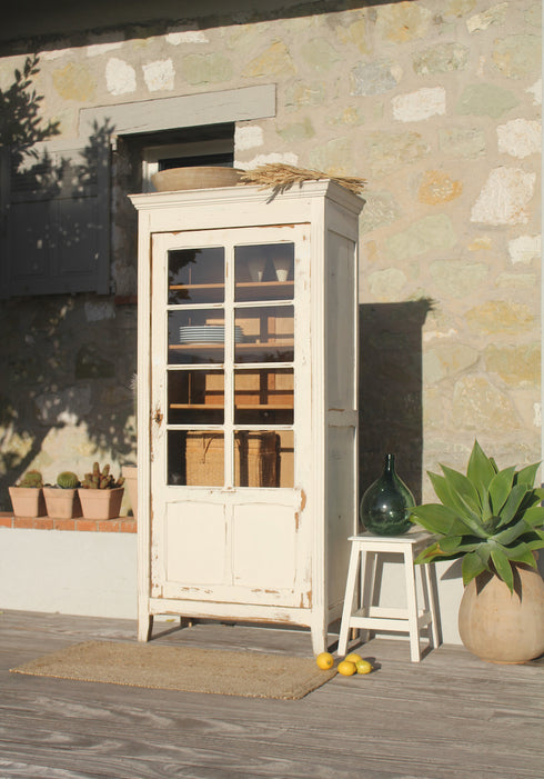 Bonnetière vitrée d'atelier "Samuelle"