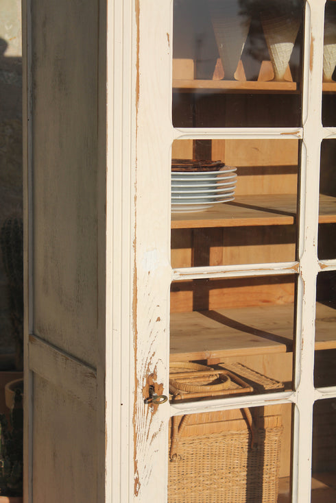 Bonnetière vitrée d'atelier "Samuelle"